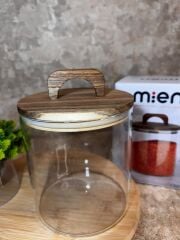 AKASYA KAPAK VAKUMLU CAM KAVANOZ