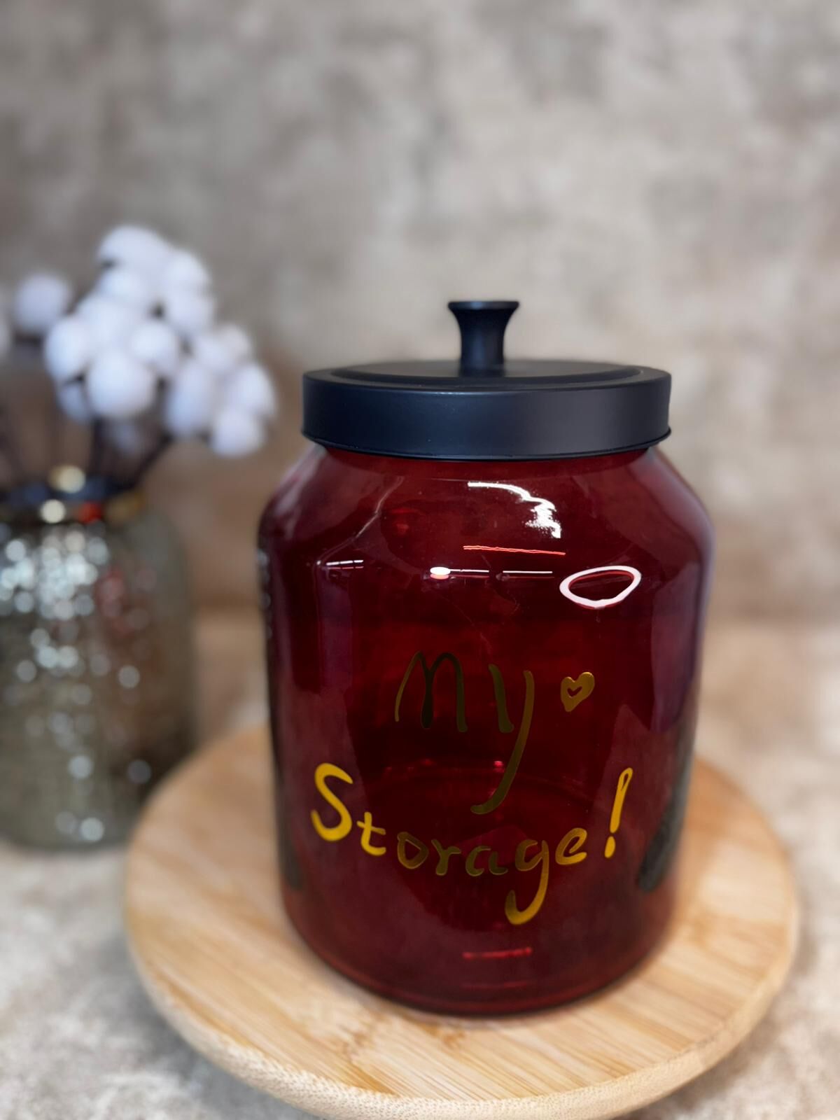 VAKUMLU CAM SAKLAMA KABI 2900 ML