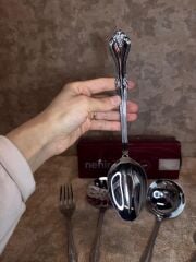 NEHİR PASLANMAZ ÇELİK 5 PARÇA SERVİS SETİ