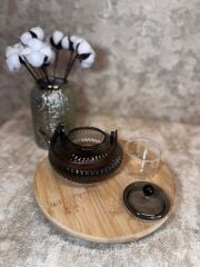 CAM BİTKİ ÇAYI DEMLİĞİ