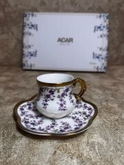 6 KİŞİLİK PORSELEN KAHVE FİNCAN SETİ