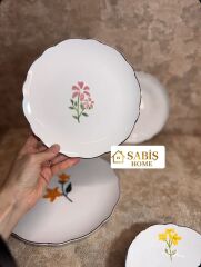 6 KİŞİLİK  24 PARÇA PORSELEN YEMEK TAKIMI