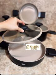 AROW 8 PARÇA SERAMİK DÖKÜM TENCERE SETİ