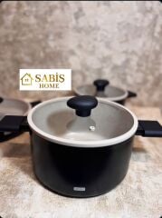 AROW 8 PARÇA SERAMİK DÖKÜM TENCERE SETİ