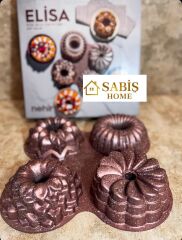 NEHİR 4'LÜ DÖKÜM KEK KALIBI