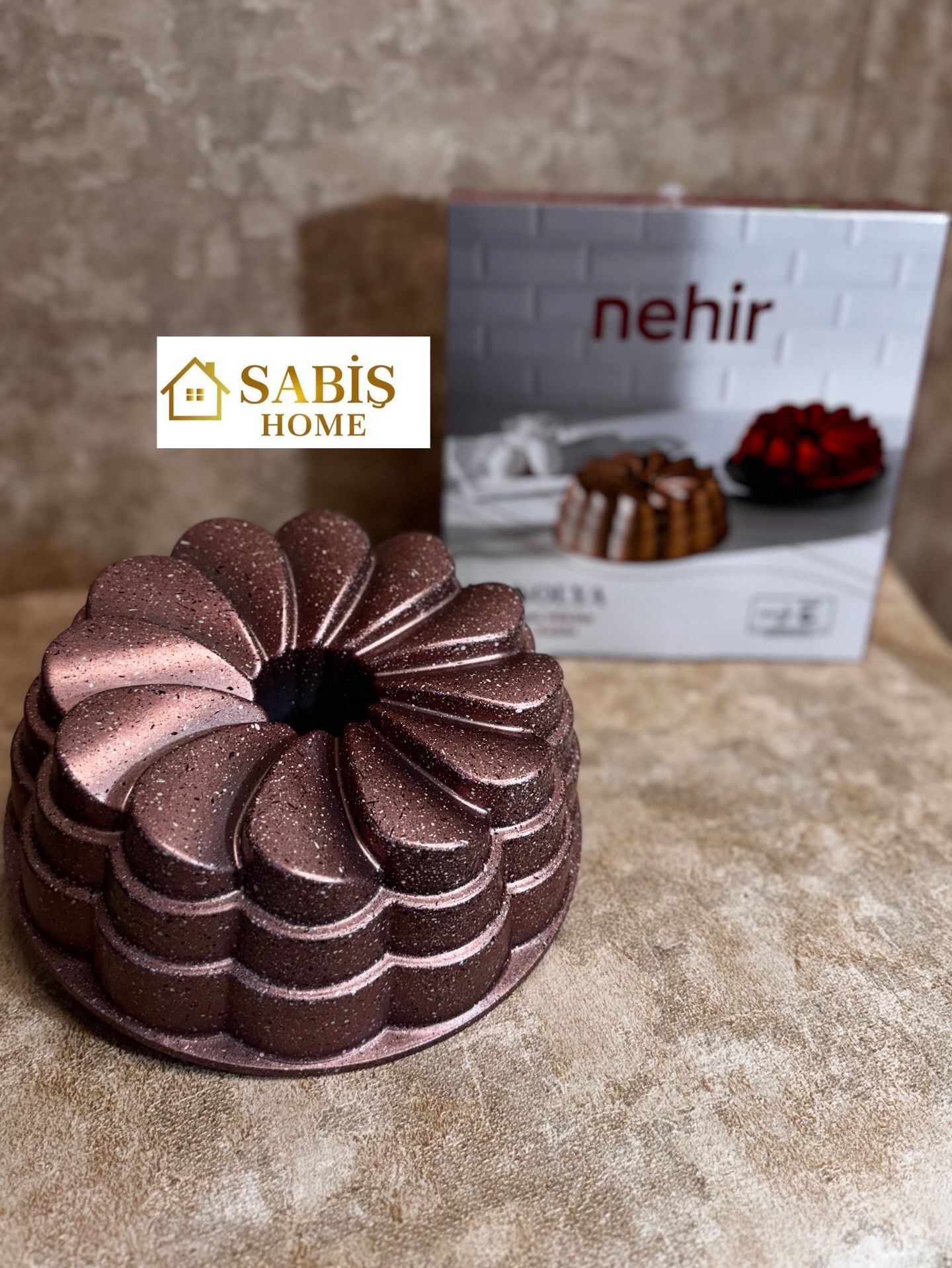 NEHİR DÖKÜM KEK KALIBI