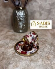 Acar 2'li Porselen Kahve Fincan Seti