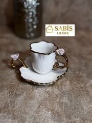 Arow 2'li Porselen Kahve Fincan Seti