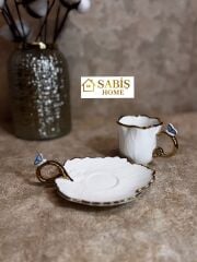 Acar 2'li Porselen Kahve Fincan Seti