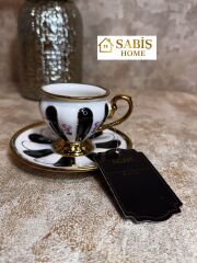 Acar 2'li Porselen Kahve Fincan Seti