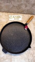 36 CM Döküm Tava (Sapı çıkarılıp fırına girer.)