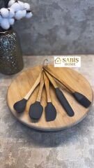 SLİKON SPATULA SETİ( Erimez)