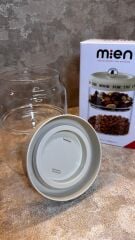 VAKUMLU İKİ KATLI CAM DRAJELİK ( 750+600 ML )