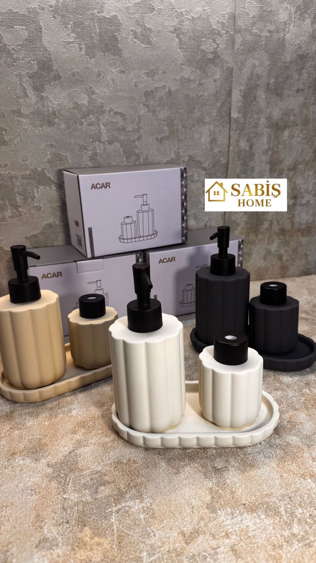 Tütsülü Sıvı Sabunluk Seti