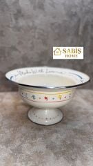 Büyük Boy Ayaklı Emaye Meyvelik/Sunumluk