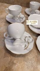 6 Kişilik Porselen Fincan Seti