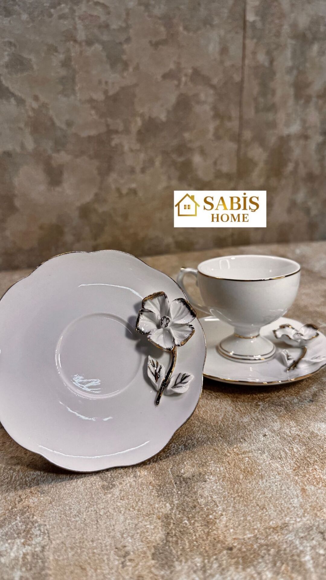 2 Kişilik Porselen Fincan Seti