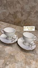 2 Kişilik Porselen Fincan Seti