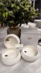 3'LÜ PORSELEN DERİN KASE(FIRINA GİRER)