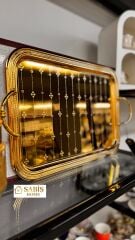 PREMİUM GOLD METAL TEPSİ