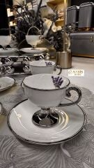 2 Kişilik Porselen Kahve Fincan Seti