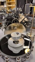 6 Kişilik Porselen Kahve Fincan Seti