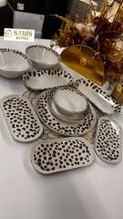 6 KİŞİLİK  25 PARÇA SERAMİK YEMEK SETİ