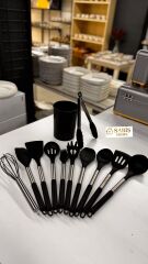 12 PARÇA SLİKON ERİMEZ SET