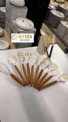 12 PARÇA SLİKON ERİMEZ SET