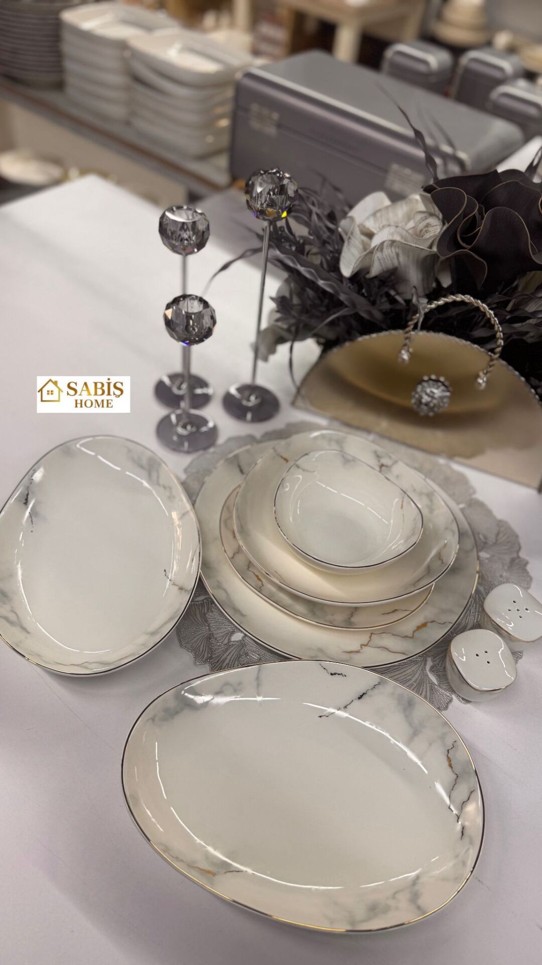 6 KİŞİLİK 28 PARÇA PORSELEN YEMEK TAKIMI