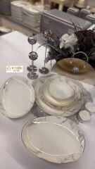6 KİŞİLİK 28 PARÇA PORSELEN YEMEK TAKIMI