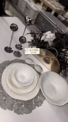 6 KİŞİLİK 27 PARÇA PORSELEN YEMEK TAKIMI