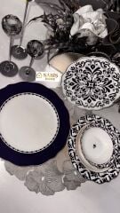 6 KİŞİLİK 24 PARÇA PORSELEN YEMEK TAKIMI