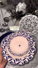 6 KİŞİLİK 24 PARÇA PORSELEN YEMEK TAKIMI