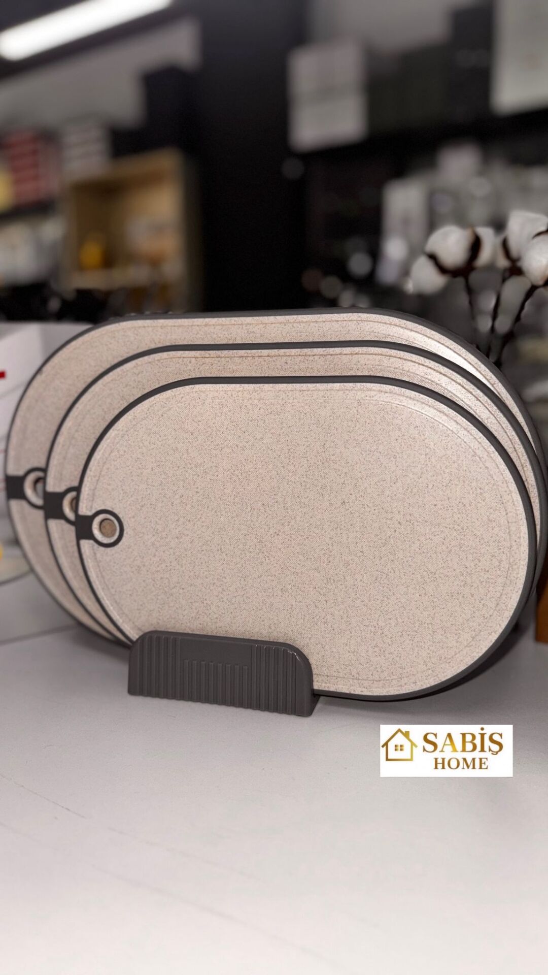 3'LÜ SLİKON KESME TAHTASI