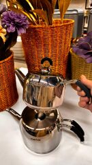 ORTA BOY ÇELİK ÇAYDANLIK