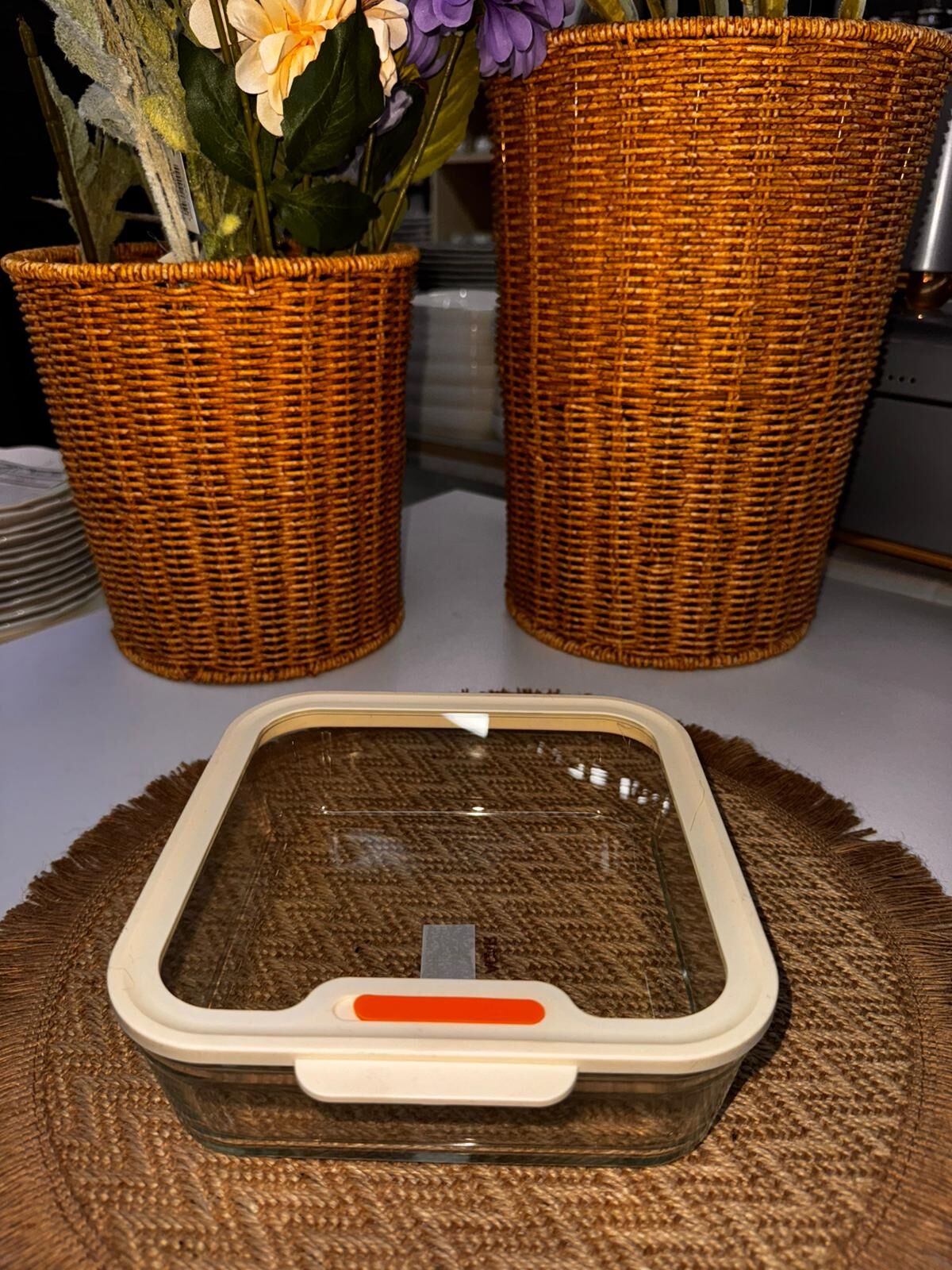 VAKUMLU CAM SAKLAMA KABI (1370 ML)